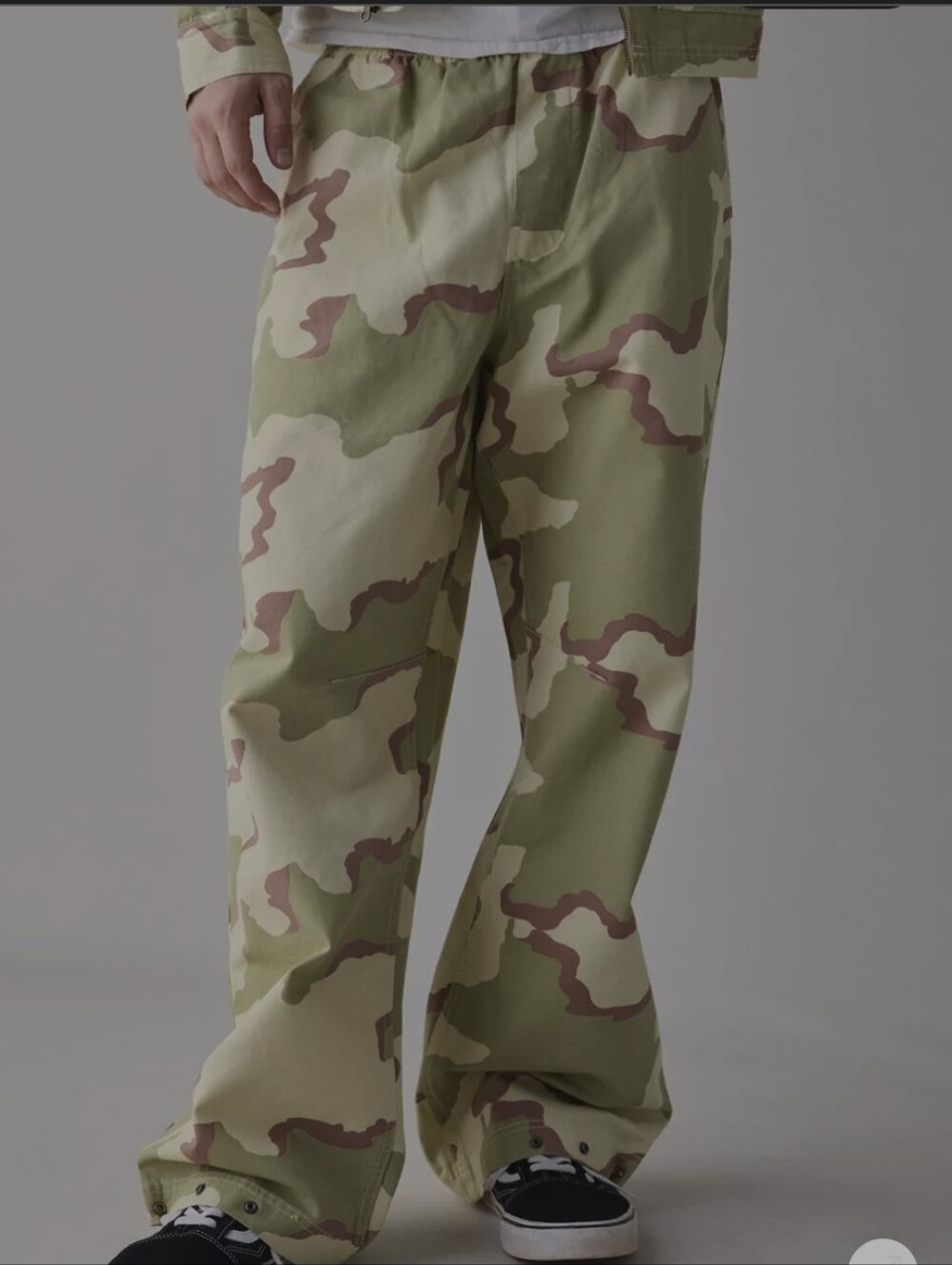 BDG Urban Outfitters Nitro Camo Canvas Baggy Pull-On Pants Men’s L